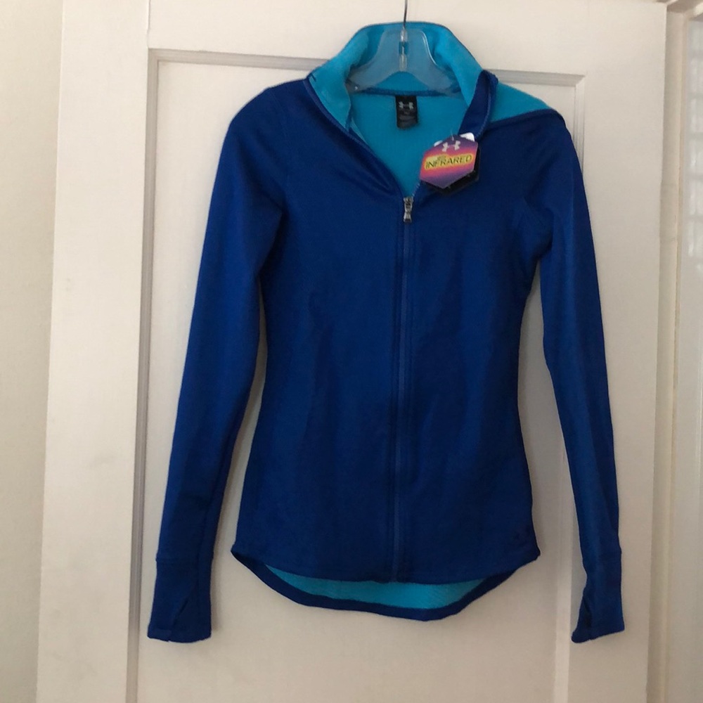 Under Armour Fitted Athletic Jacket with Hood